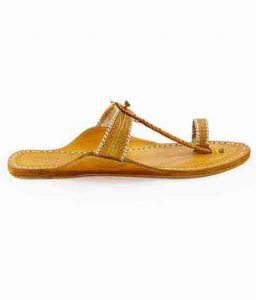 Awesome Designer’S Yellow Kolhapuri For Women