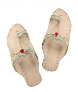 Remarkable Designer’S Natural Kolhapuri For Women