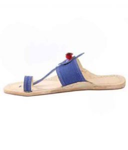 Good Looking Denim Kolhapuri Chappal For Men