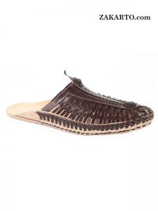 Extraordinary Dark Brown Designer’S Kolhapuri Shoe