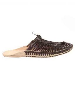 Extraordinary Dark Brown Designer’S Kolhapuri Shoe
