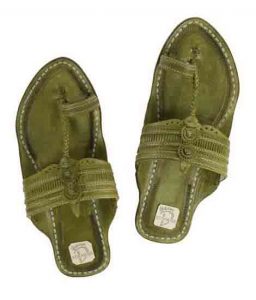 Fine-Looking Seaweed Kolhapuri Chappal For Men