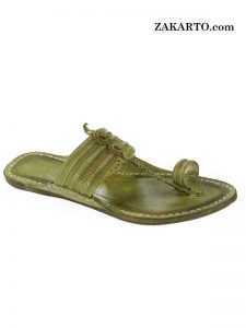 Fine-Looking Seaweed Kolhapuri Chappal For Men