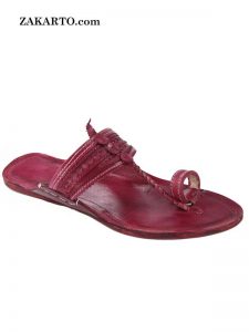 Beautiful Purppal Ladies Kolhapuri Chappal