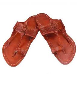 Extraordinary Tan Kapshi Kolhapuri Chappal For Men