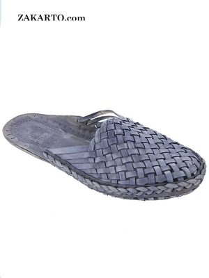 Lovely Grey Half Shoe For Men