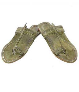 Amazing Seaweed Straight Upper Kolhapuri Chappal For Men