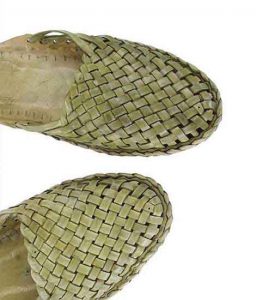 Elegant Seaweed Half Shoe For Men