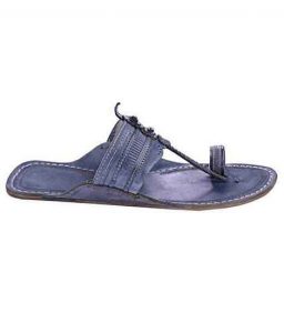 All Time Favorite Grey Kolhapuri Chappal For Men