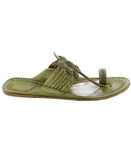 Breathtaking Seven Braids Seaweed Kolhapuri Chappal For Men