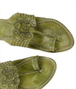 Breathtaking Seven Braids Seaweed Kolhapuri Chappal For Men