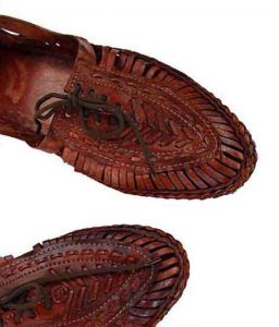 Astonishing Red Brown Designers’ Kolhapuri Shoe For Men