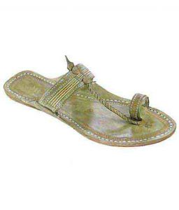 Wonderful Seaweed Fine Braids Straight Upper Kolhapuri Chappal For Women