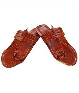 Glorious Tan Punching Women Kolhapuri Chappal