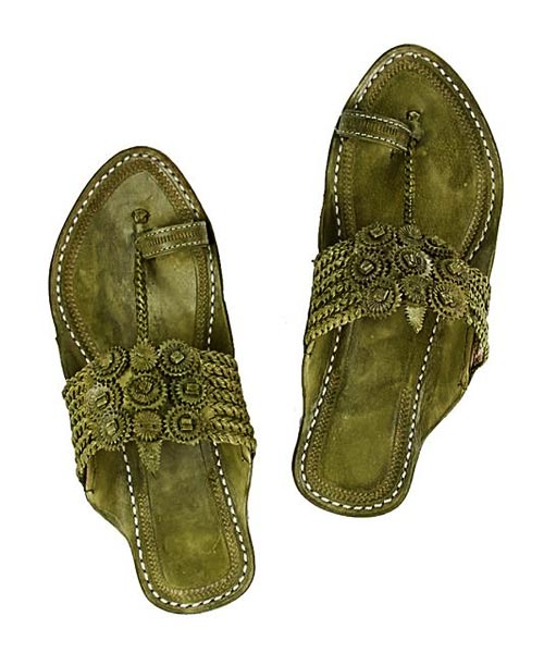 Popular Yellow Kolhapuri Chappal For Women - Zakarto