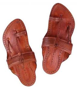 Awesome Look Tan Color Straight Upper Kapshi Chappal For Men