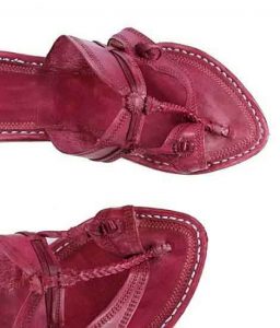 Antique Design Rubin Kolhapuri Chappal For Men