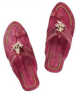 Artist’S Rubin Fine Braids Gents Kolhapuri Chappal