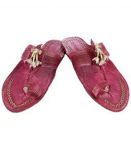 Artist’S Rubin Fine Braids Gents Kolhapuri Chappal