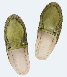 Magnificent Seaweed Upper Kolhapuri Half Shoe