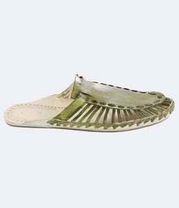 Magnificent Seaweed Upper Kolhapuri Half Shoe