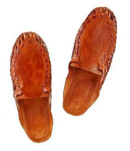 Wonderful Tan Color Kolhapuri Half Shoe