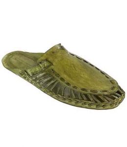 Fine-Looking Seaweed Kolhapuri Half Shoe