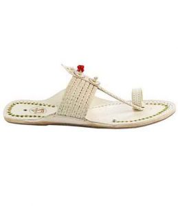 Glorious Designer’S Six Braided Red Gonda Kolhapuri Women Chappal