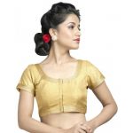 Gold Thread Work Tissue Readymade Blouse