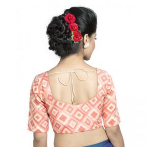 Pink Color Cotton Padded Blouse