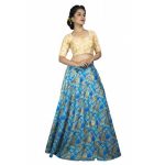 Golden Color Cotton Padded Blouse
