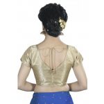 Gold Embroidery Brocade Readymade Blouse