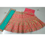 Latest Silk Pink Heavy Lehenga Choli