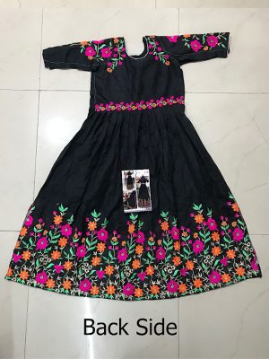 Buy Black Banglori Silk Replica Gown