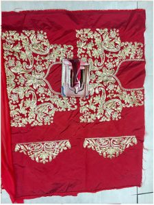 Buy Silk Red Bollywood Replica Saree
