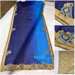 Latest Padding Silk Blue Replica Saree
