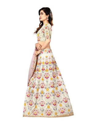 Anushka Sharma Pink Banglori Silk Replica Lehenga Choli