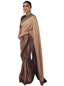 Anushka Sharma Silk Cream Replica Saree