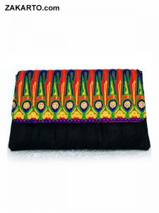 Handwork Black color Clutch