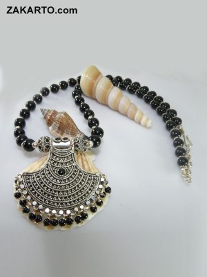 Party ware Black color jewellery set