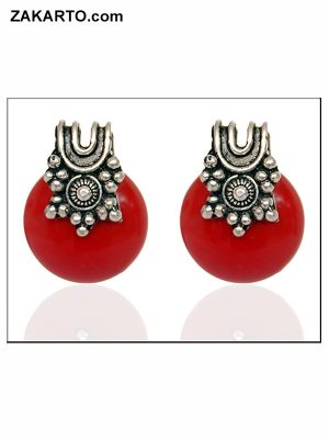 Red color Big Jhumka