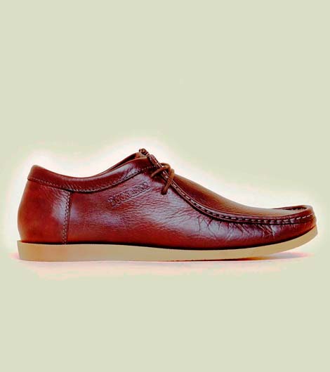 New Cory Brown Leather Casual Shoes