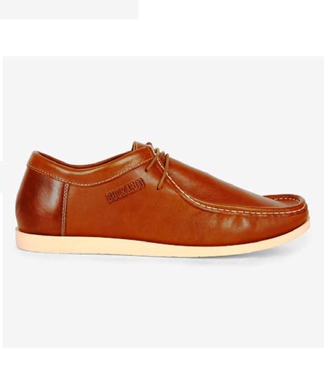 New Cory Tan Leather Casual Shoes