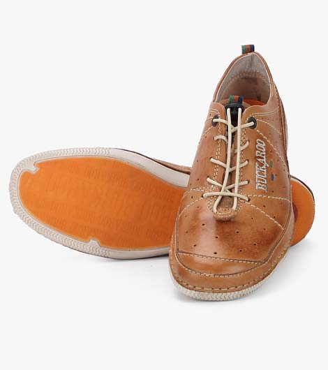 Feliton Tan Nappa Leather Casual Shoes