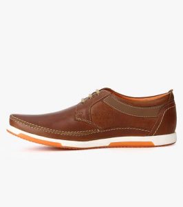Trenton Brown Leather Casual Shoes