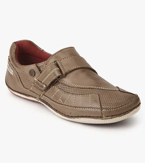 Gavin Brown Triple Colour Tpr Leather Casual Shoes
