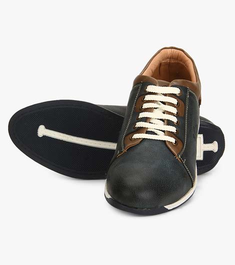 Raulo Blue Pu Casual Shoes