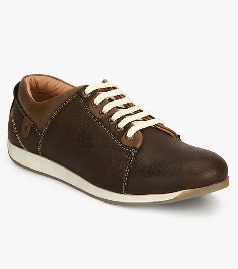 Raulo Brown Pu Casual Shoes
