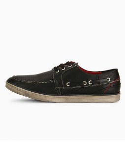 Jerico Black Pu Casual Shoes