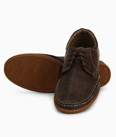 Toro Brown Pu Casual Shoes